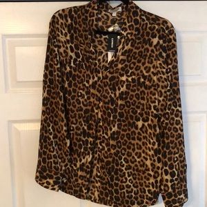 Cheetah Express Portifino Shirt Large NWT